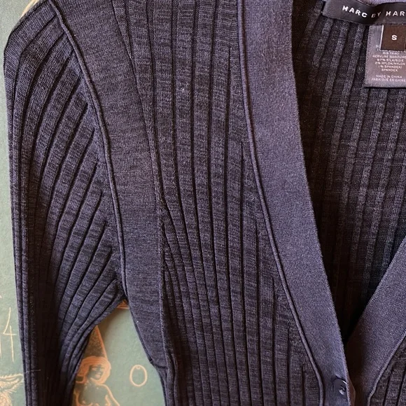 Mark Jacob’s 90% silk sweater navy - Picture 4 of 7